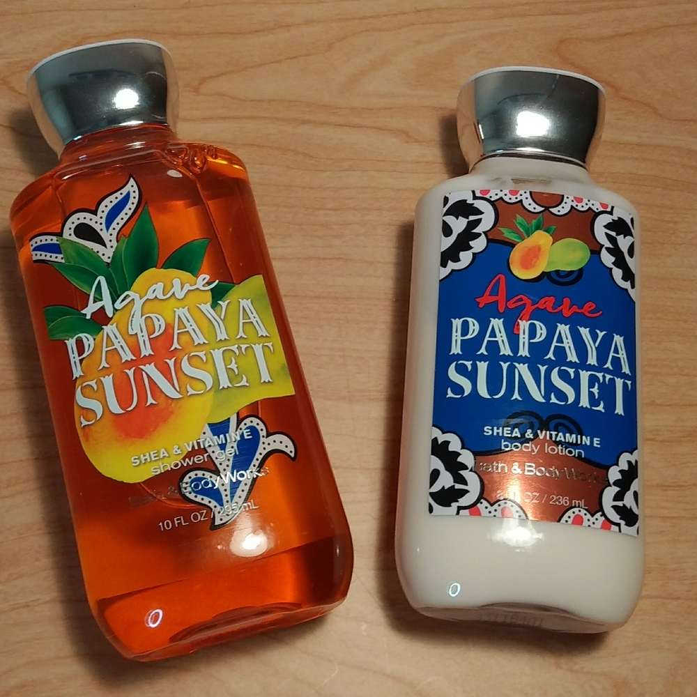 Limited Edition sold-out Agave Papaya Sunset set